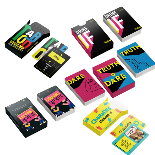 5 Card Games Combo - Ultimate Party Combo