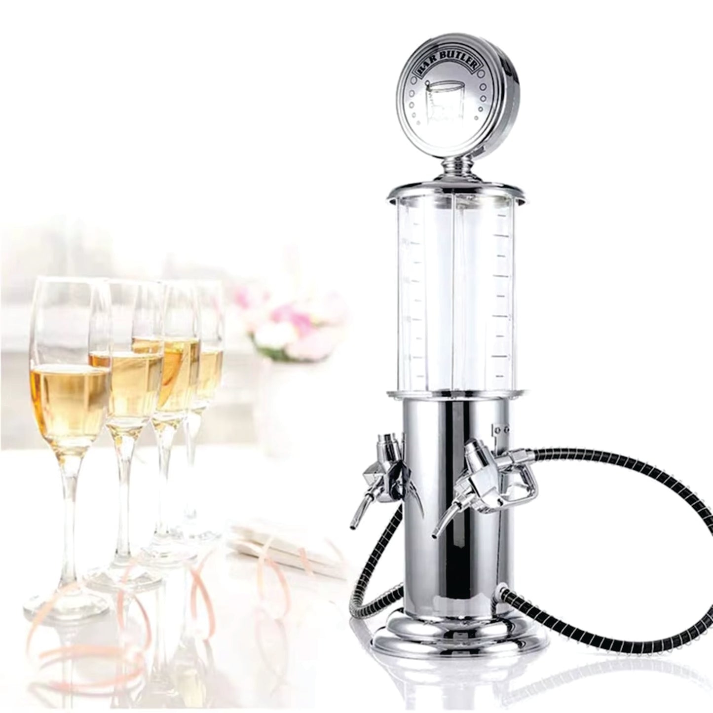 Pegster Pump Liquor Dispenser – Retro Gas Pump Style