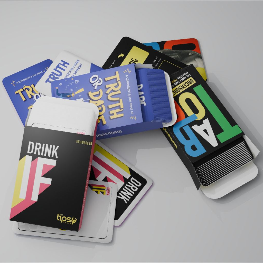 Bundle of Fun – Truth or Dare, Taboo & Drink If (Party Edition)