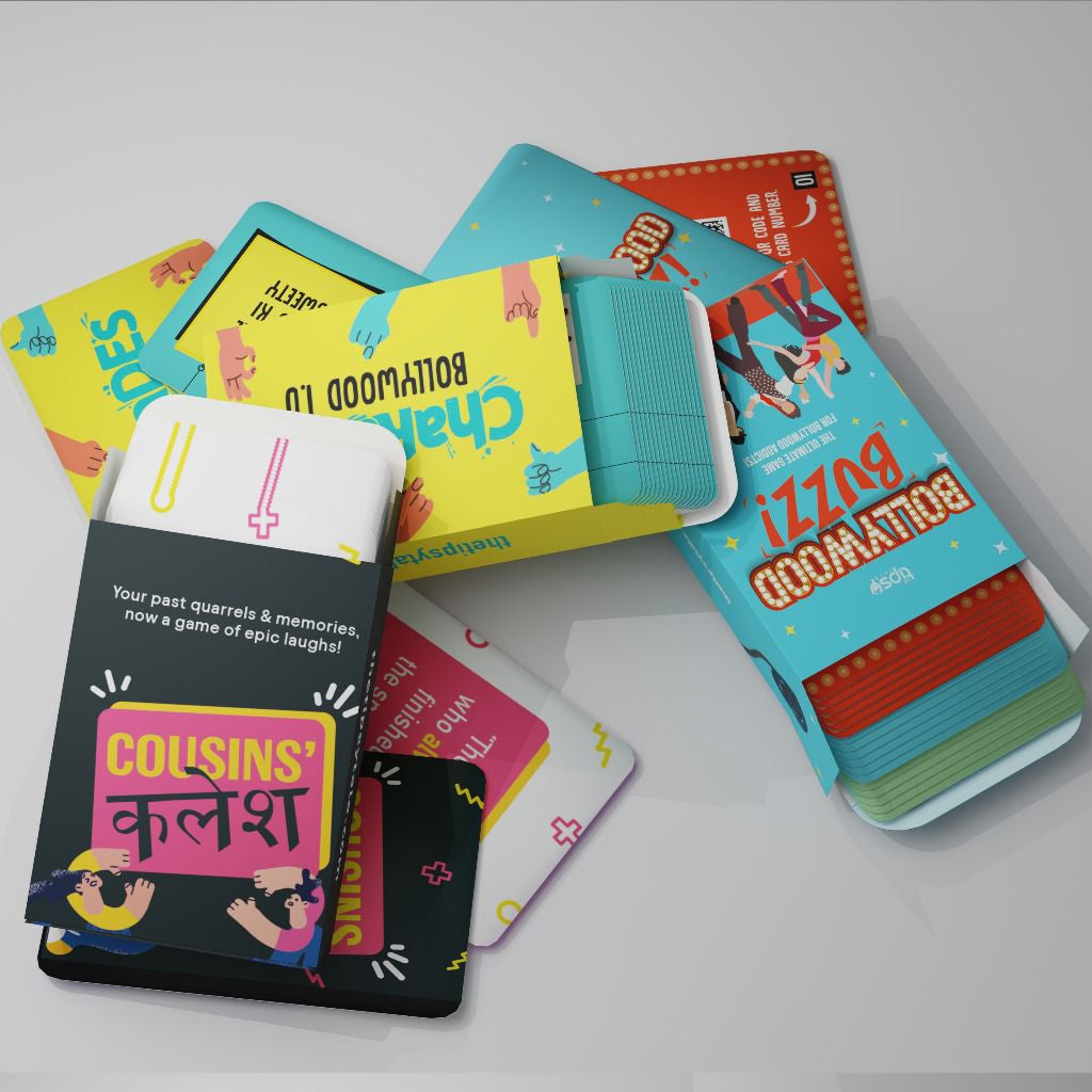 Combo of 3 - Epic Cousins & Family Game Pack