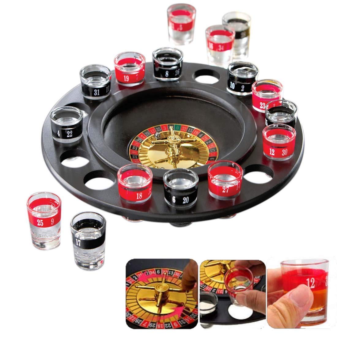 Shot Roulette Casino Drinking Game