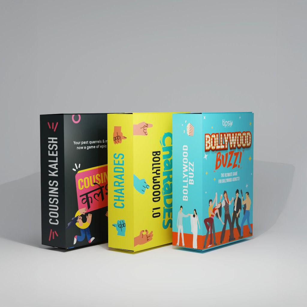 Combo of 3 - Epic Cousins & Family Game Pack