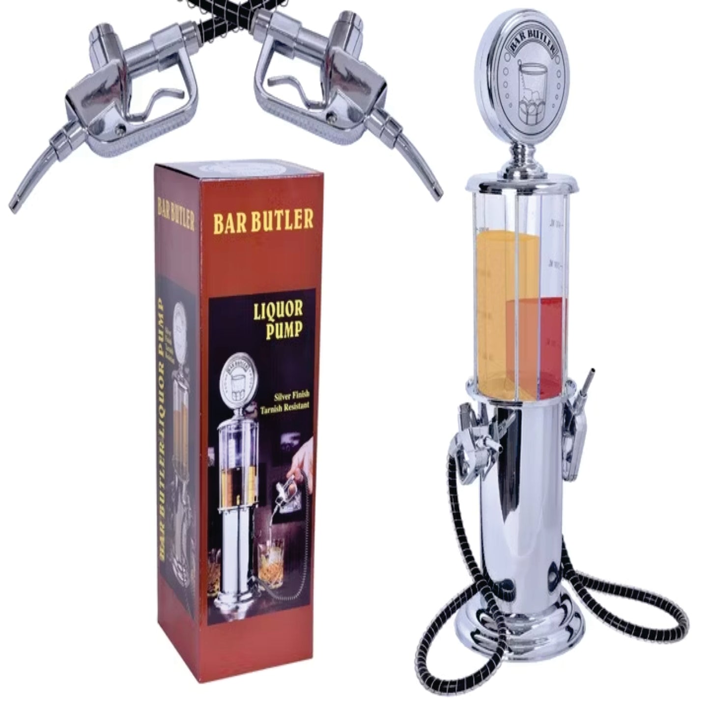 Pegster Pump Liquor Dispenser – Retro Gas Pump Style