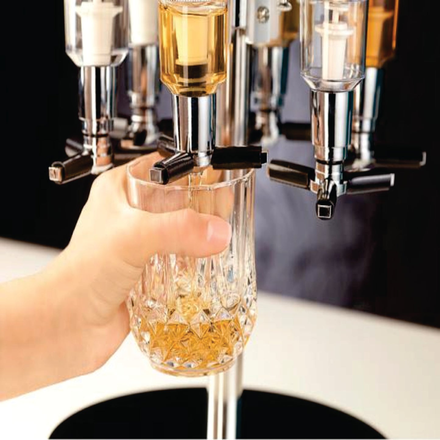 Pegster 4-Bottle Shot Dispenser – The Ultimate Party Butler