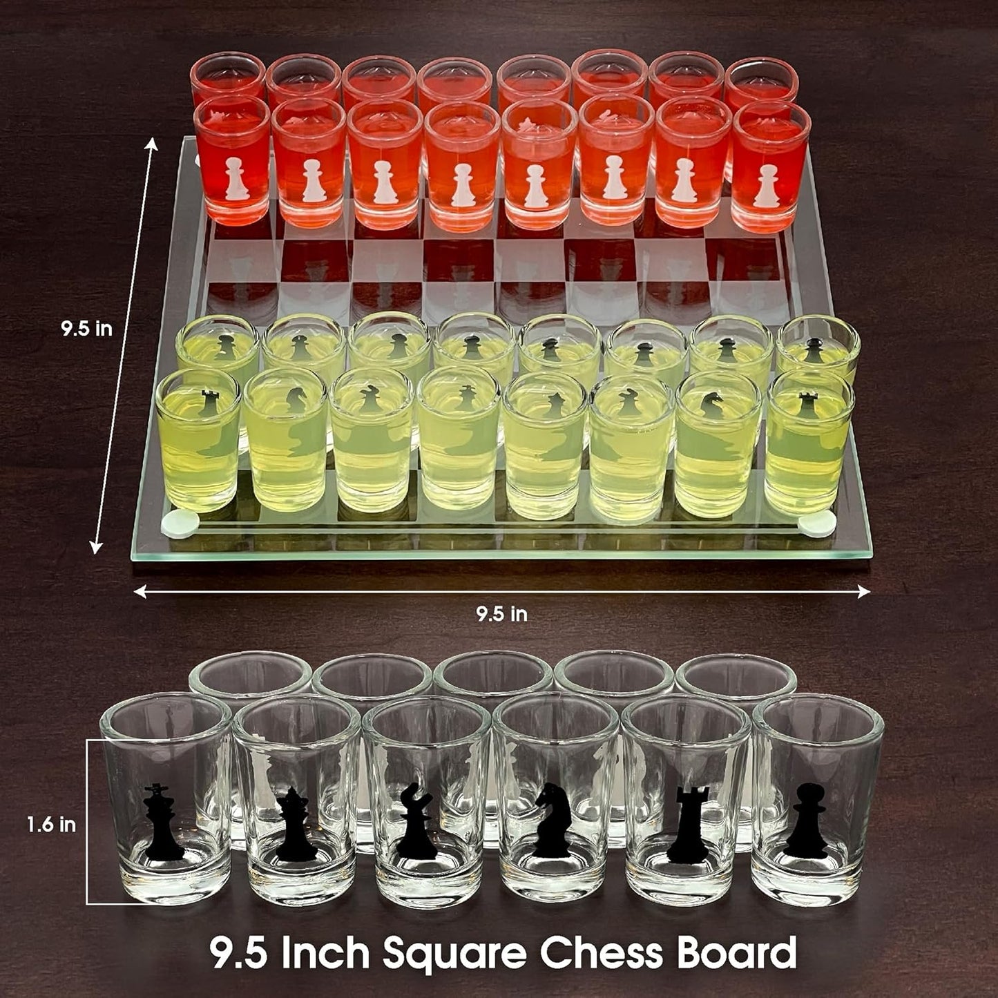 Pegster Shot Glass Chess Game – Where Strategy Meets Spirits
